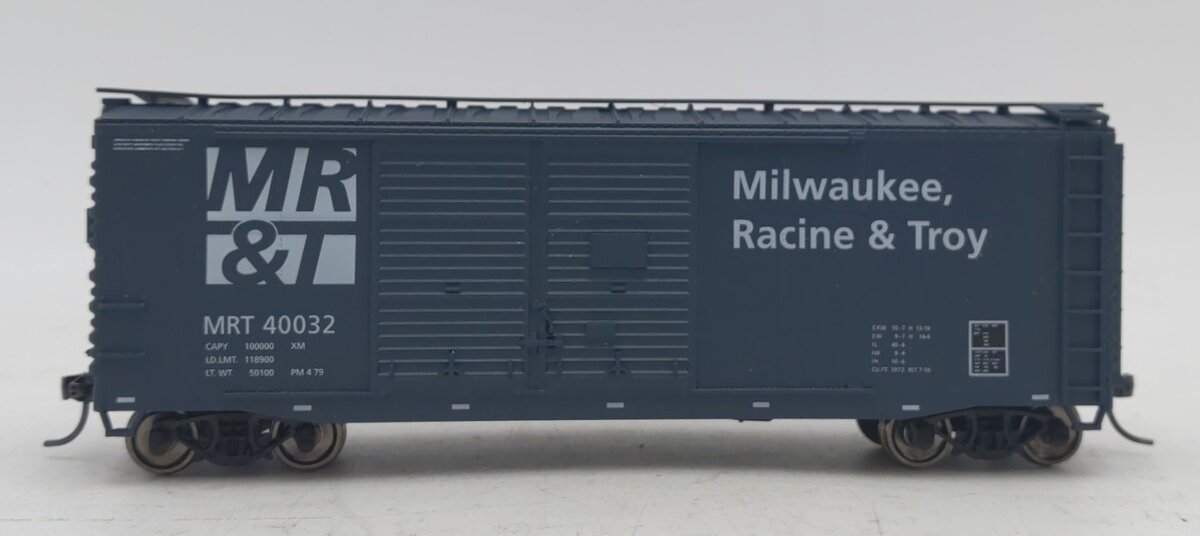 Accurail 84105 HO Milwaukee, Racine & Troy 40' Double Door Boxcar - Assembled NIB