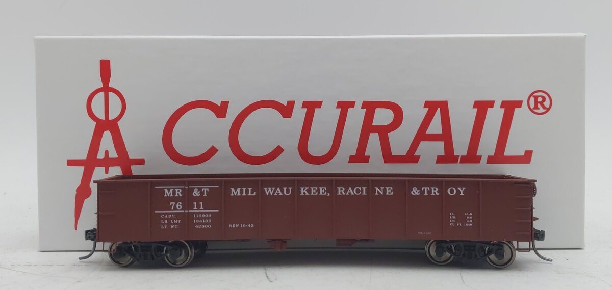 Accurail 84232 HO Scale MRT 41' Gondola #7611 NIB