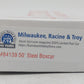 Accurail 84139 HO Milwaukee Racine & Troy 50' Steel Box Car #202045 - Assembled NIB
