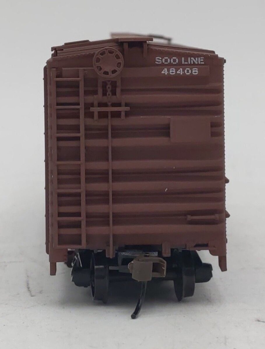 Accurail HO Soo Line 1973 Repaint Fdul. 40' Plug/Sliding Door Boxcar #48408 NIB