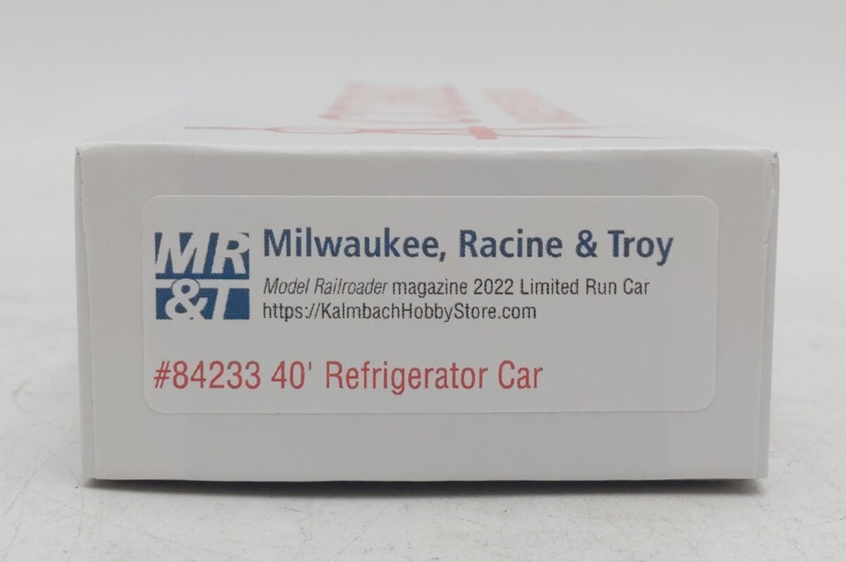 Accurail 84233 HO Scale MRT 40' Refrigerator Car #1568 NIB