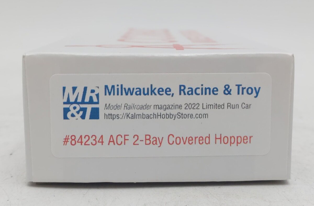 Accurail 84234 HO Scale MRT ACF 2-Bay Covered Hopper #73048 NIB