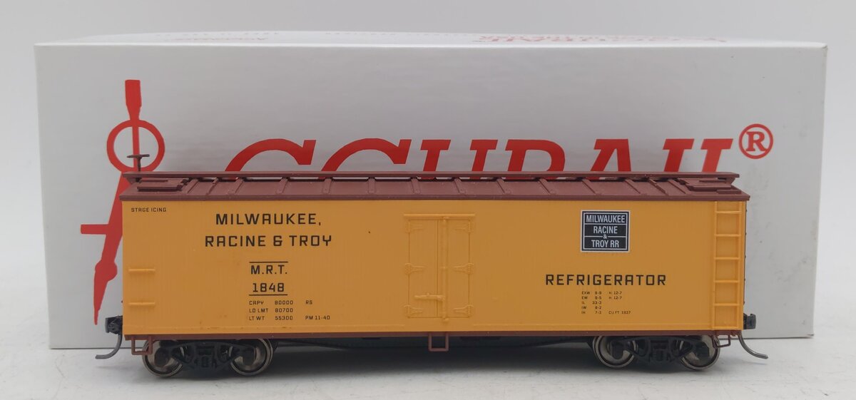 Accurail HO Scale MRT 40' Wood Refrigerator Car #1848 NIB