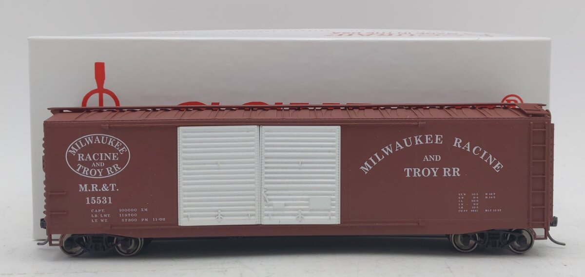 Accurail 84341 HO Scale MRT 50' Double-Door Boxcar #15531 NIB