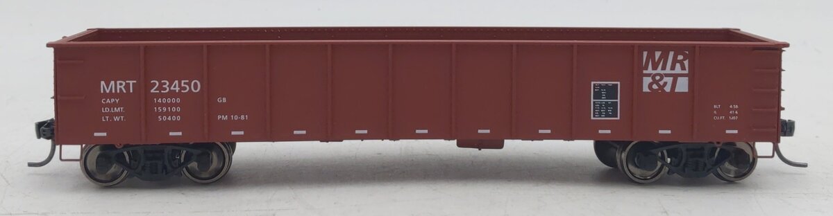 Accurail 84103 HO Milwaukee, Racine, & Troy 41-Foot Gondola #23450 NIB