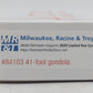 Accurail 84103 HO Milwaukee, Racine, & Troy 41-Foot Gondola #23450 NIB