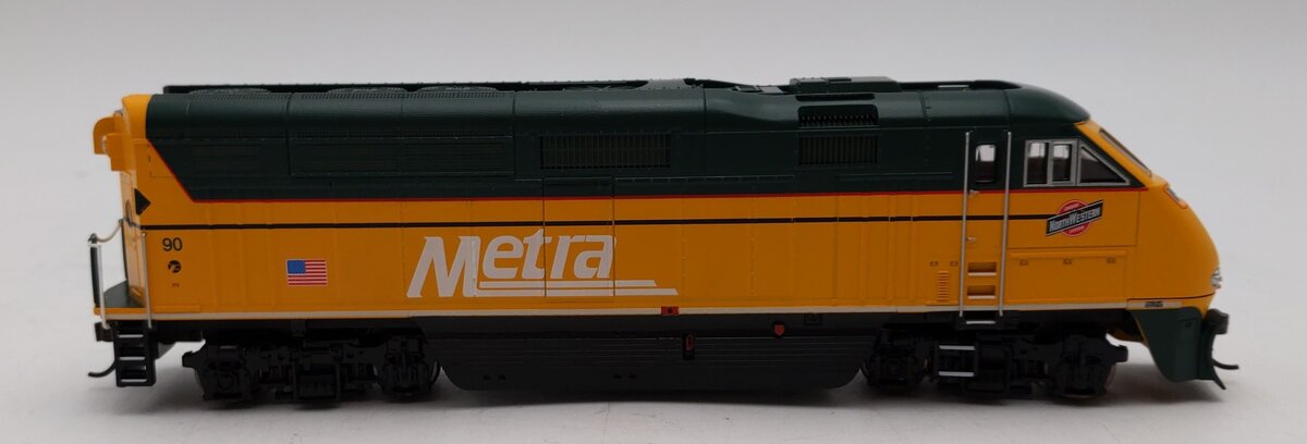 Athearn 64728 HO METX RTR F59PHI Diesel Locomotive with DCC & Sound #90 LN/Box