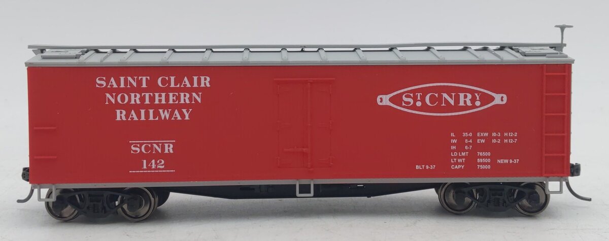 Accurail HO Scale Saint Clair Railway 40' Wood Refrigerator Car #142 LN/Box