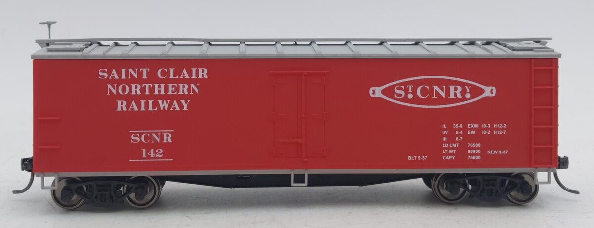 Accurail HO Scale Saint Clair Railway 40' Wood Refrigerator Car #142 LN/Box