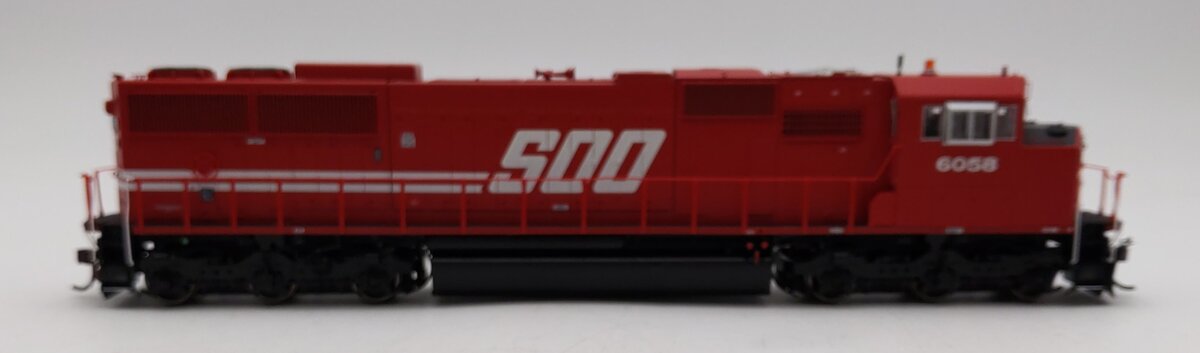 Athearn G75521 HO SOO Line SD60M Tri-Clops Diesel Locomotive #6058 w/ Sound EX/Box