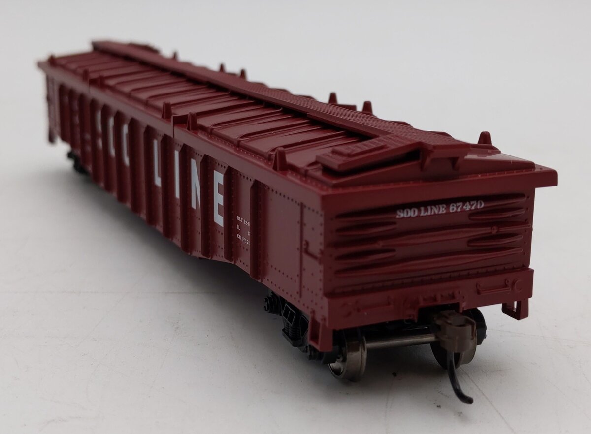 Roundhouse 82113 HO SOO Line 50' Covered Gondola #67470 LN/Box
