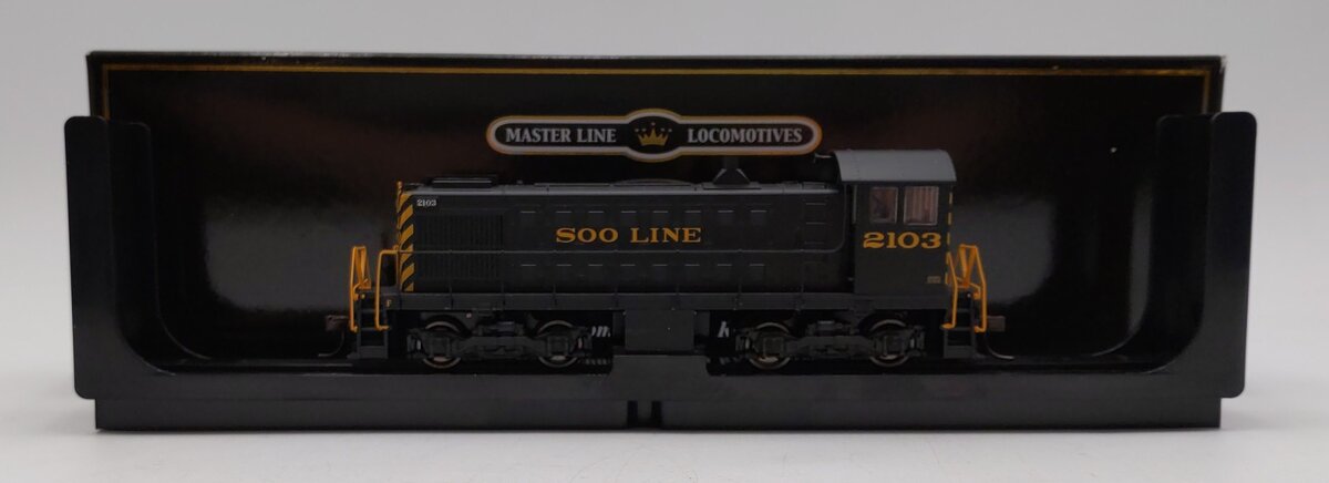 Atlas 10002462 HO Scale Soo Line Alco S-2 Diesel Locomotive Gold Series #2103 LN/Box