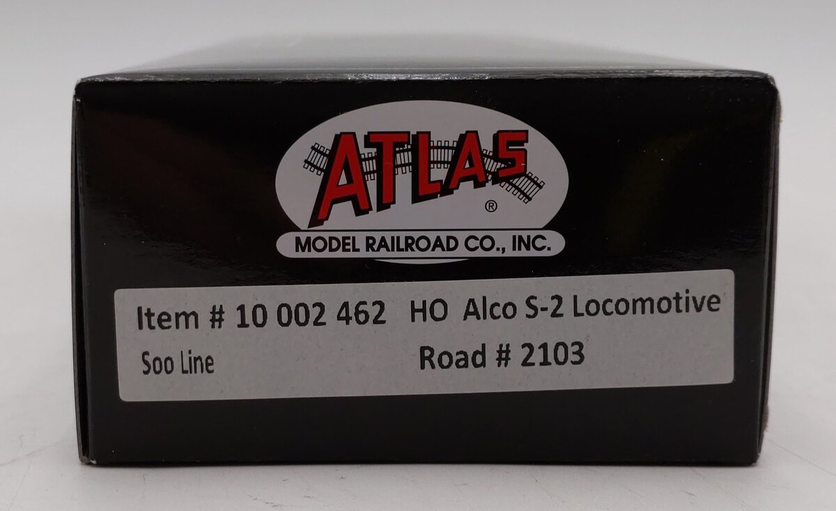 Atlas 10002462 HO Scale Soo Line Alco S-2 Diesel Locomotive Gold Series #2103 LN/Box
