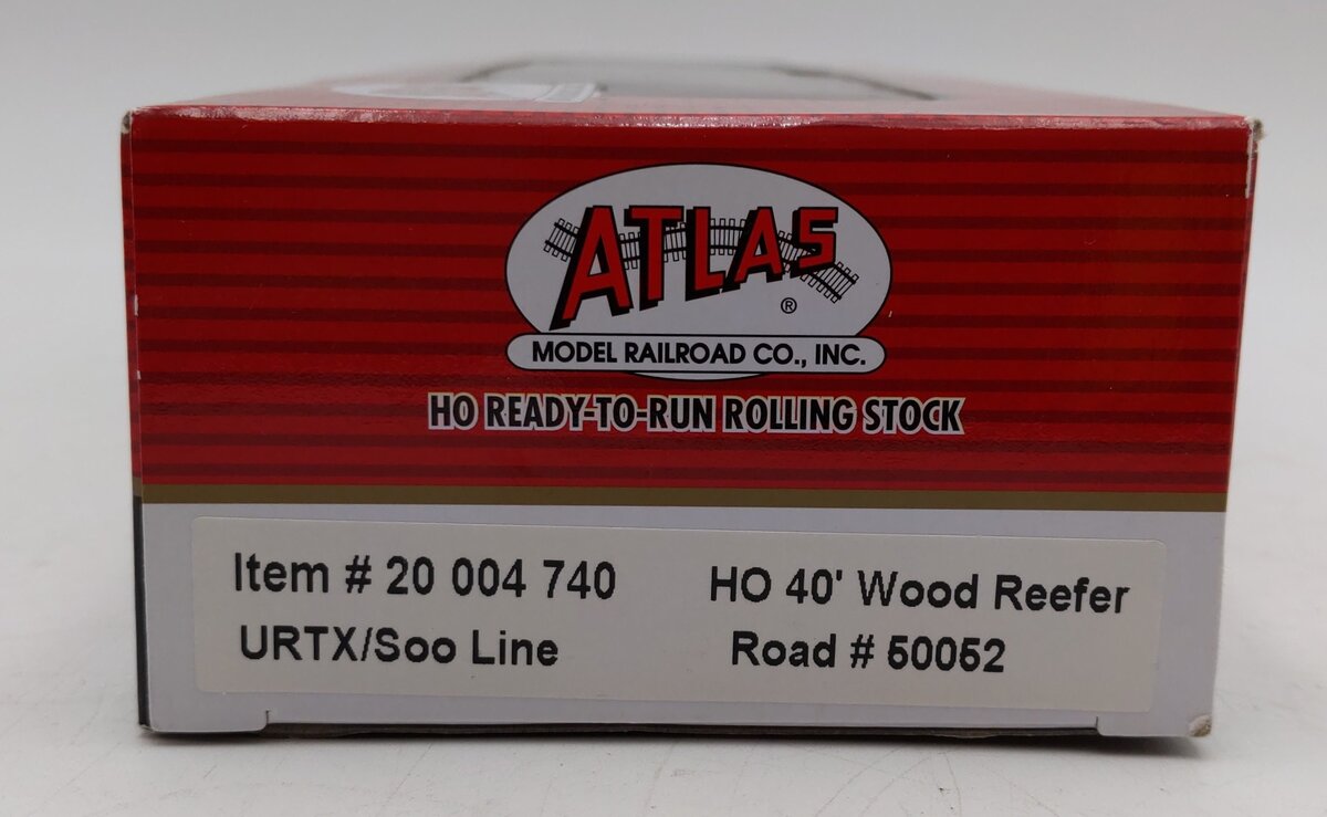 Atlas 20004740 HO URTX/Soo Line 40' Wood Reefer #50052 LN/Box