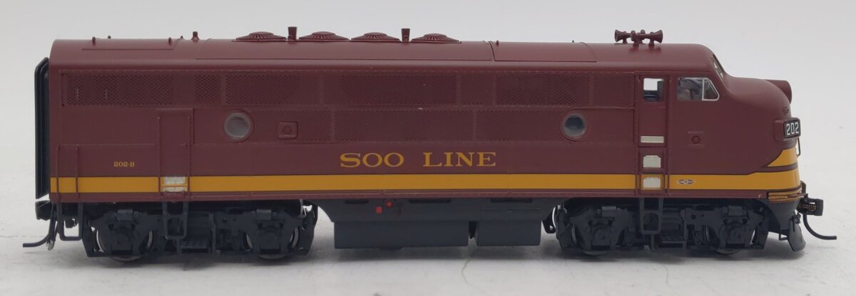 Broadway Limited 8176 HO Soo Line EMD F3 A Diesel Locomotive Sound/DC/DCC #202B NIB