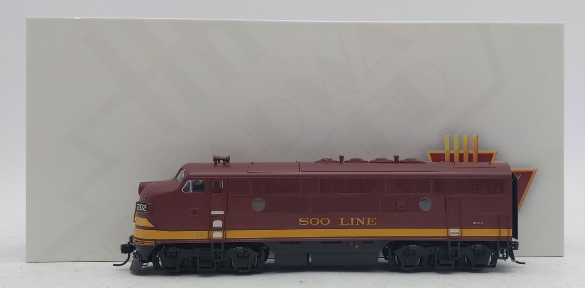 Broadway Limited 8176 HO Soo Line EMD F3 A Diesel Locomotive Sound/DC/DCC #202B NIB