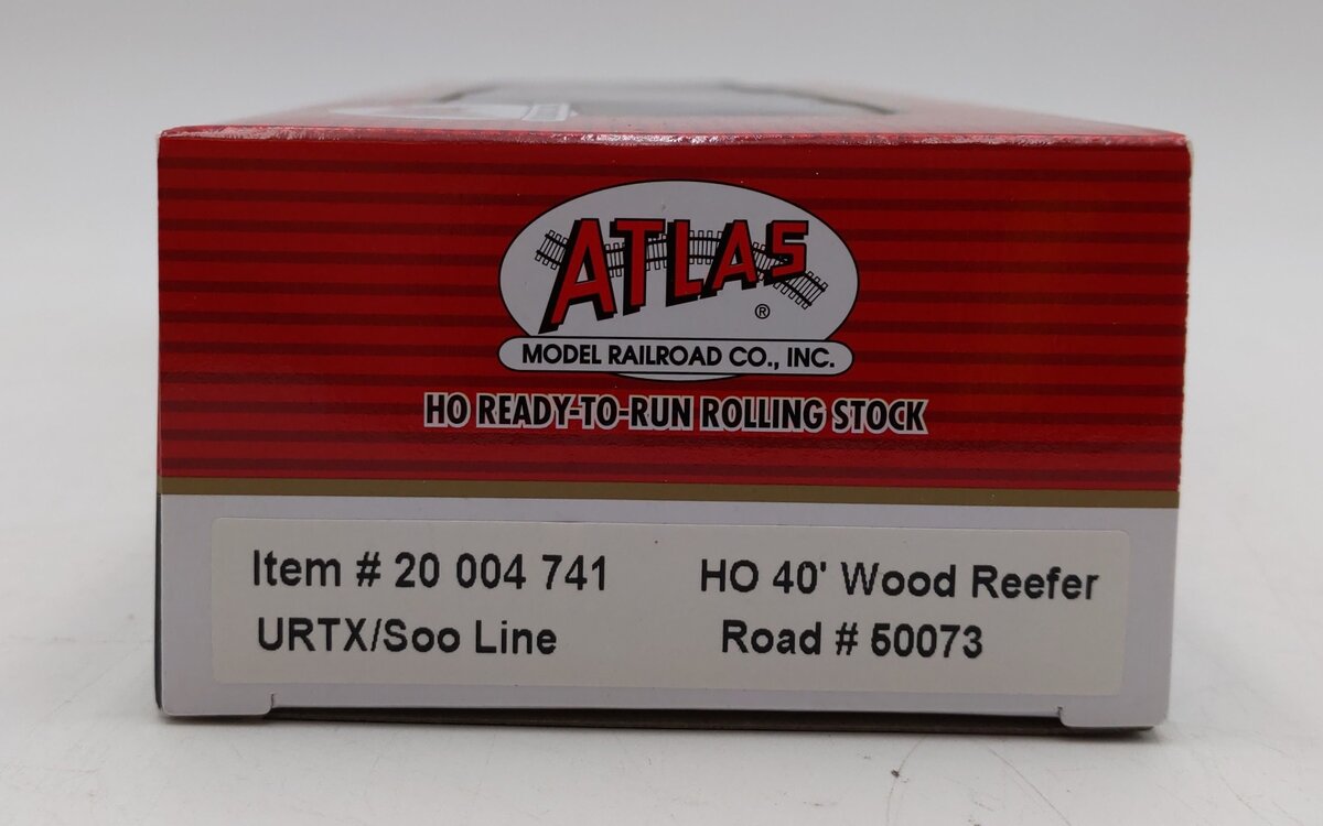 Atlas 20004741 HO URTX/Soo Line 40' Wood Reefer #50073 LN/Box