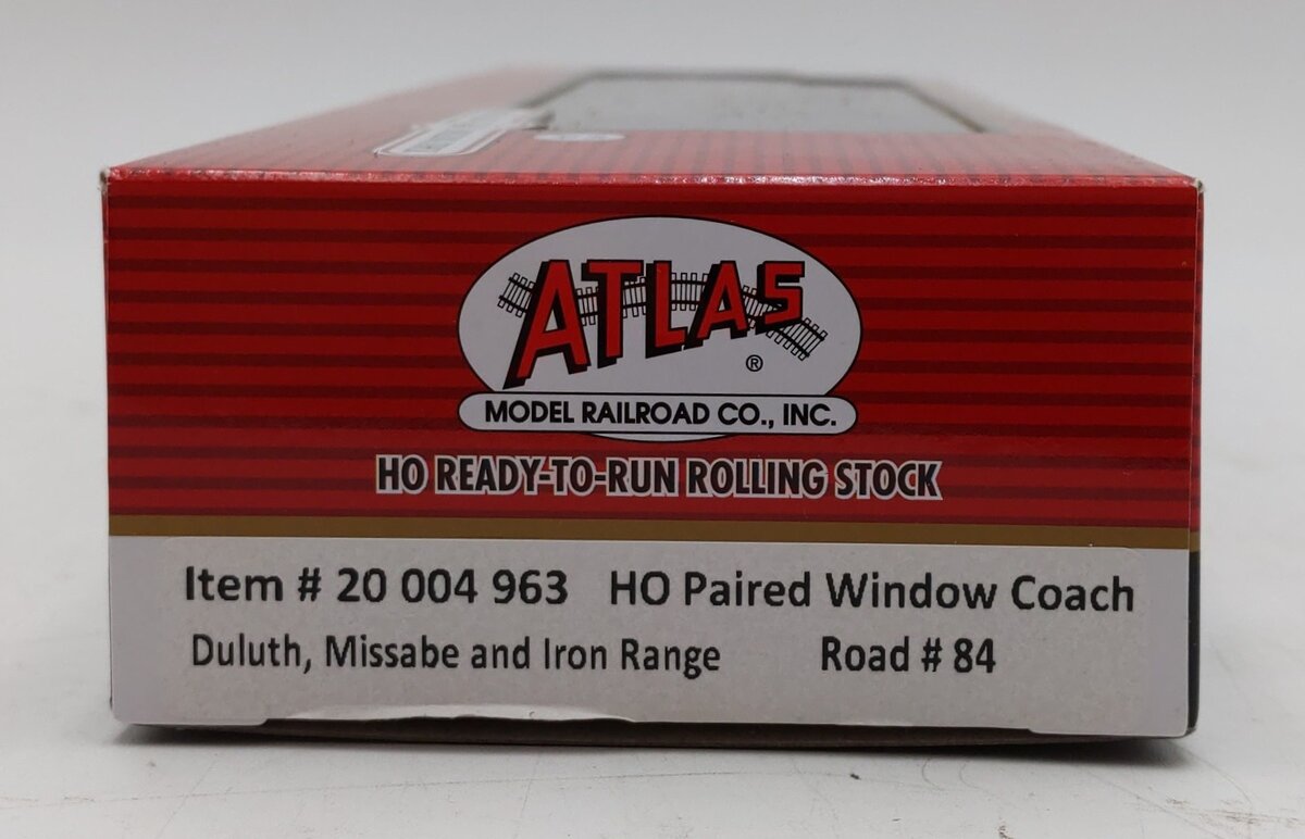 Atlas 20004963 HO Duluth, Missabe and Iron Range Paired Window Coach #84