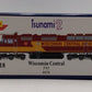 Athearn G28618 HO Wisconsin Central F45 Diesel Locomotive #6656 w/DCC & Sound LN/Box