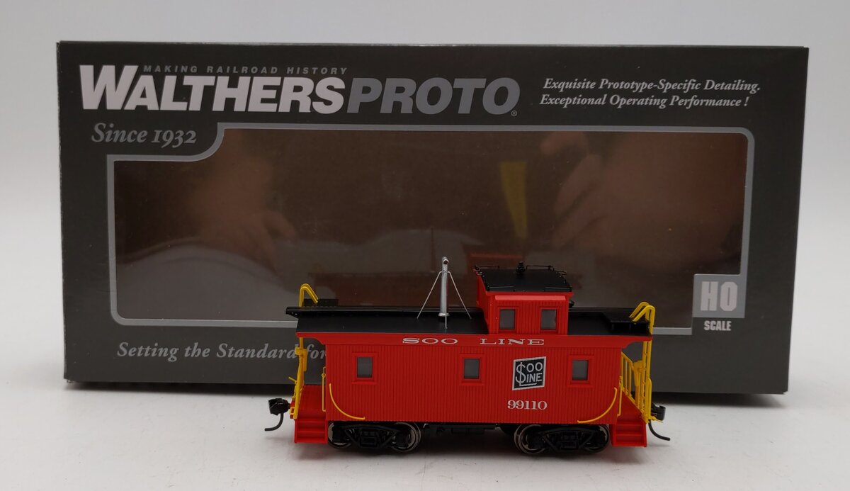Walthers 920-103469 HO Soo Line DM&IR Class G2 Wood Caboose #99110 LN/Box