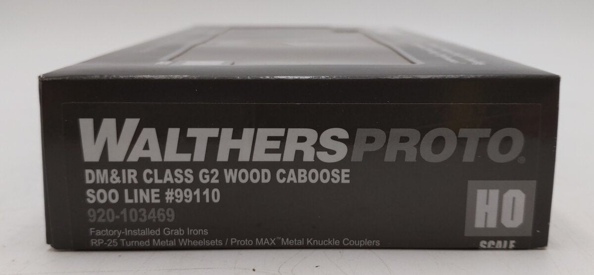 Walthers 920-103469 HO Soo Line DM&IR Class G2 Wood Caboose #99110 LN/Box