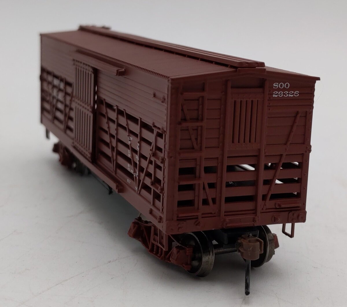 Roundhouse 85780 HO Soo Line 36' Old Time Stock Car #29328 LN/Box