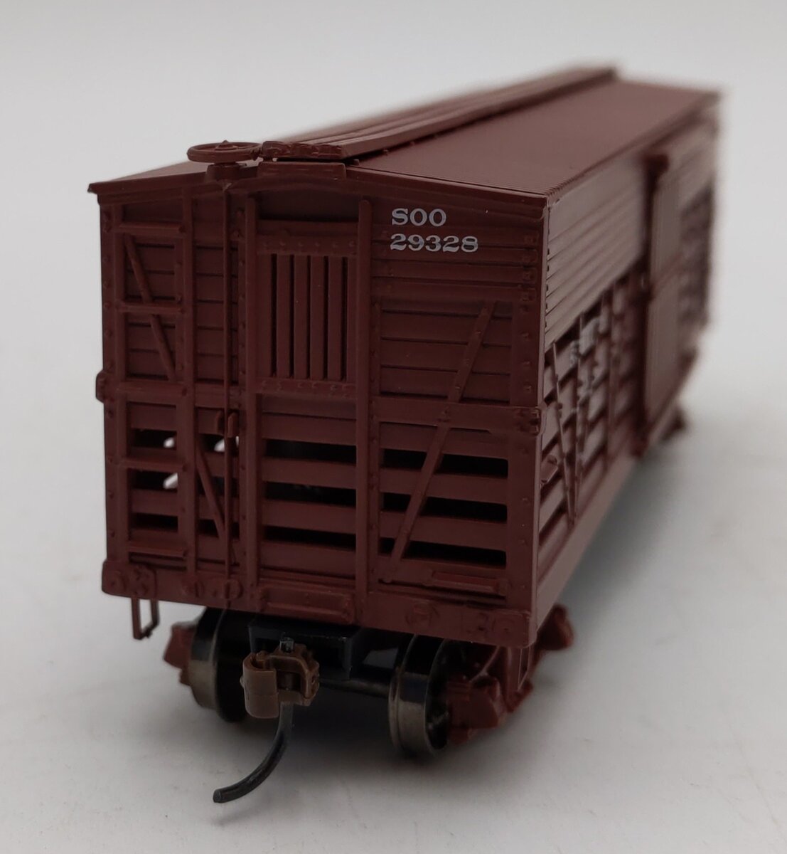 Roundhouse 85780 HO Soo Line 36' Old Time Stock Car #29328 LN/Box