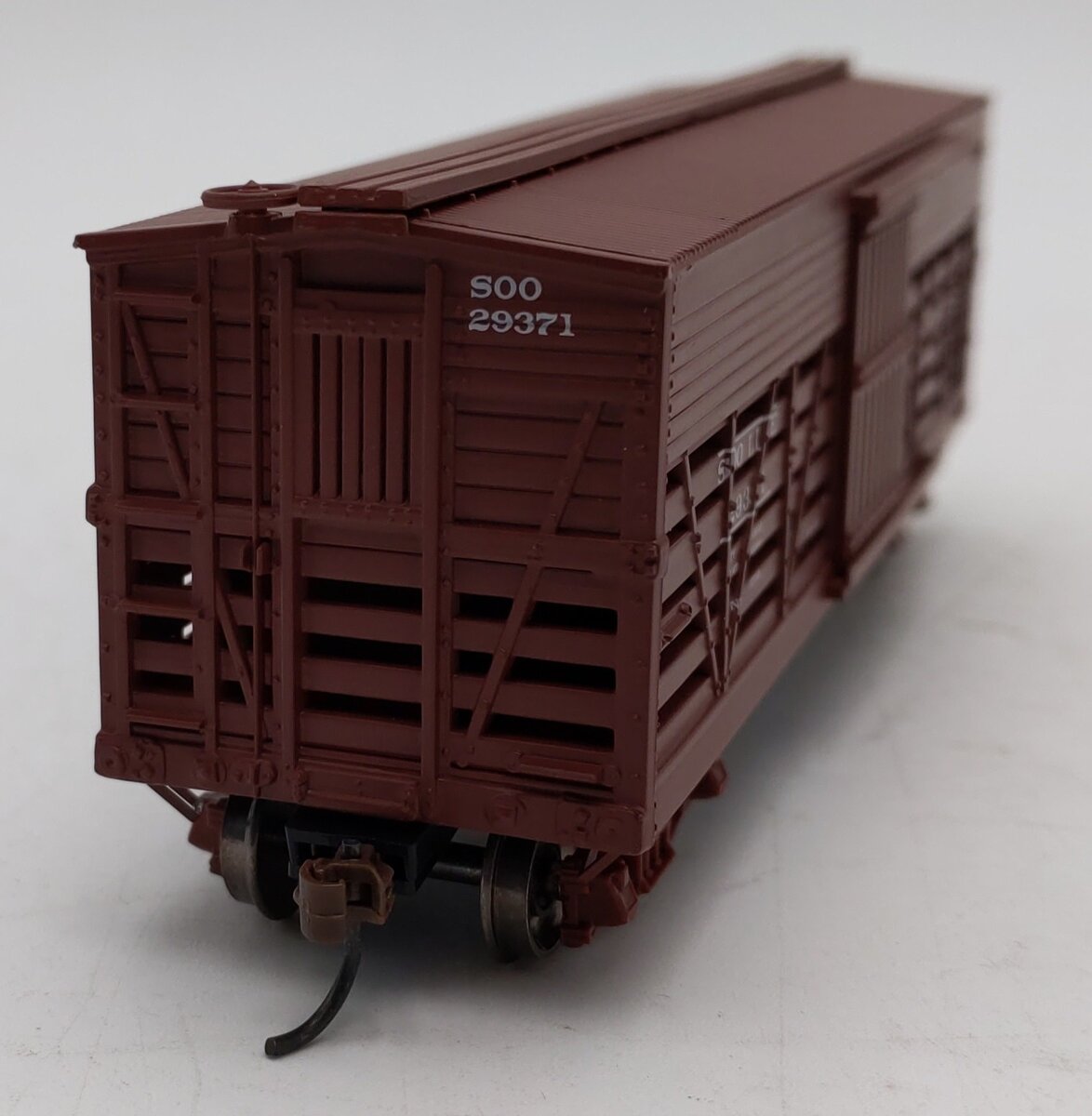 Roundhouse 85781 HO Soo Line 36' Old Time Stock Car #29371 LN/Box