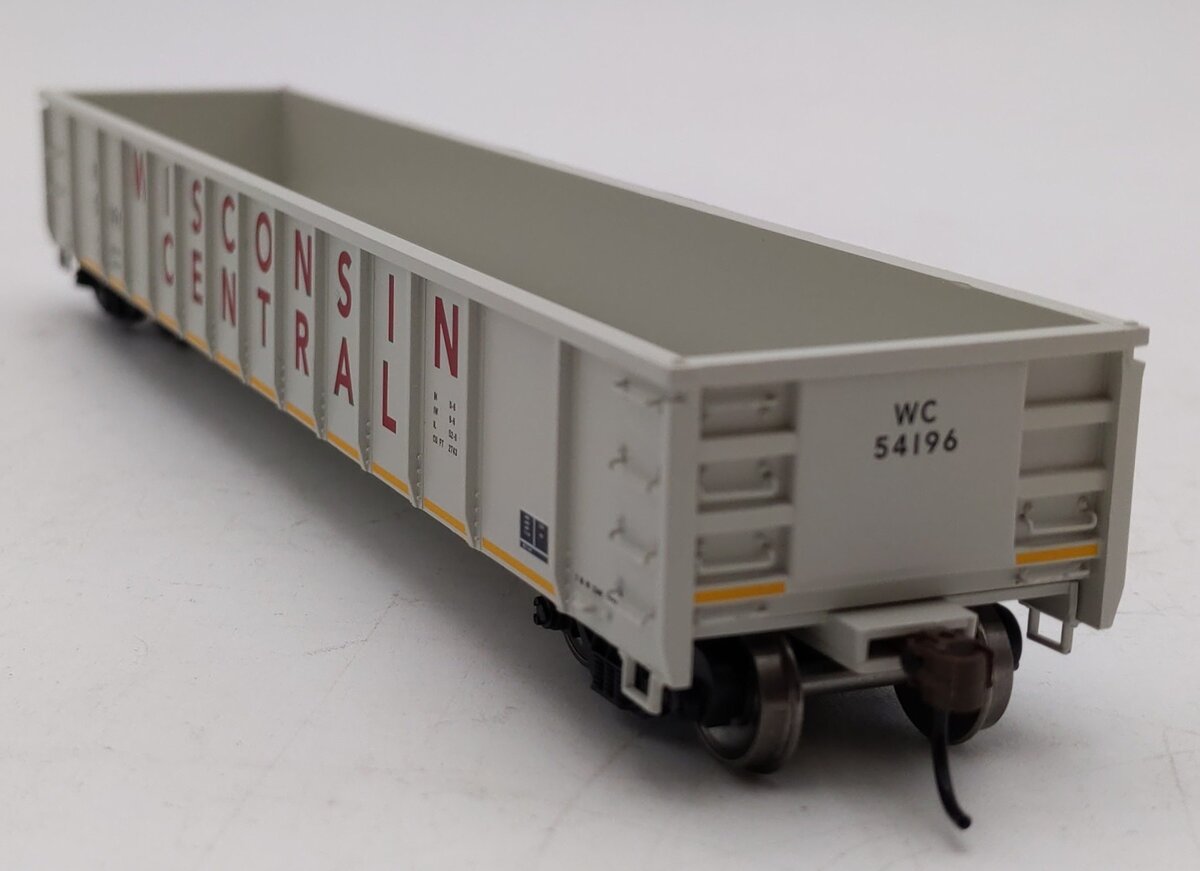 Athearn 8393 HO Wisconsin Central RTR 52' Mill Gondola #54196 LN/Box