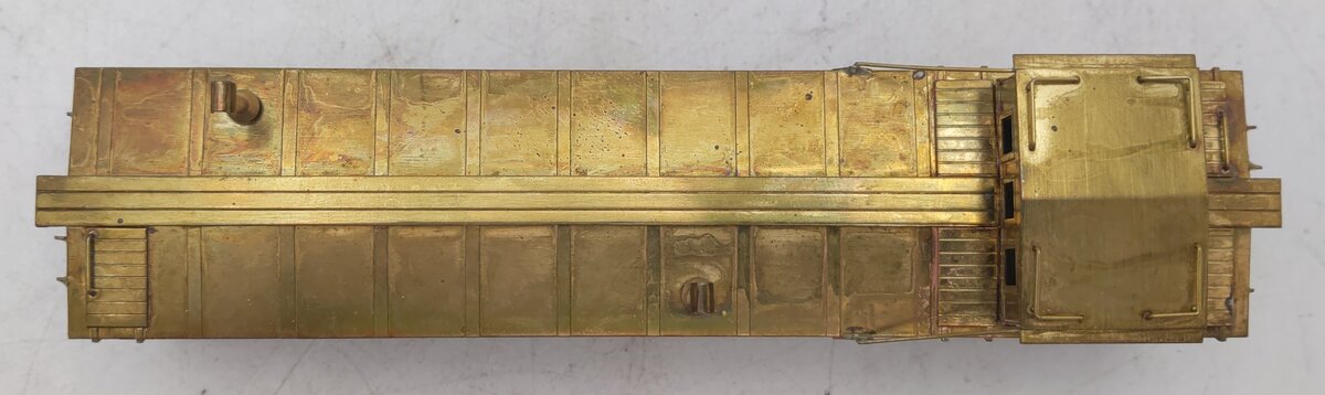 Hallmark Models HO Scale Brass Cotton Belt 2300 Class Caboose - Unpainted EX/Box