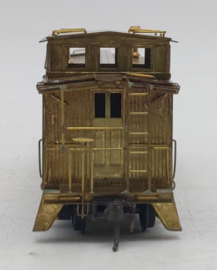 Hallmark Models HO Scale Brass Cotton Belt 2300 Class Caboose - Unpainted EX/Box