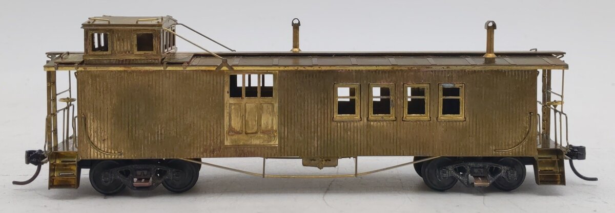Hallmark Models HO Scale Brass Cotton Belt 2300 Class Caboose - Unpainted EX/Box