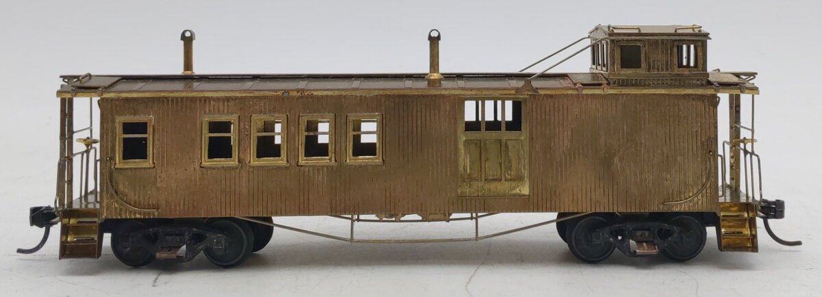 Hallmark Models HO Scale Brass Cotton Belt 2300 Class Caboose - Unpainted EX/Box