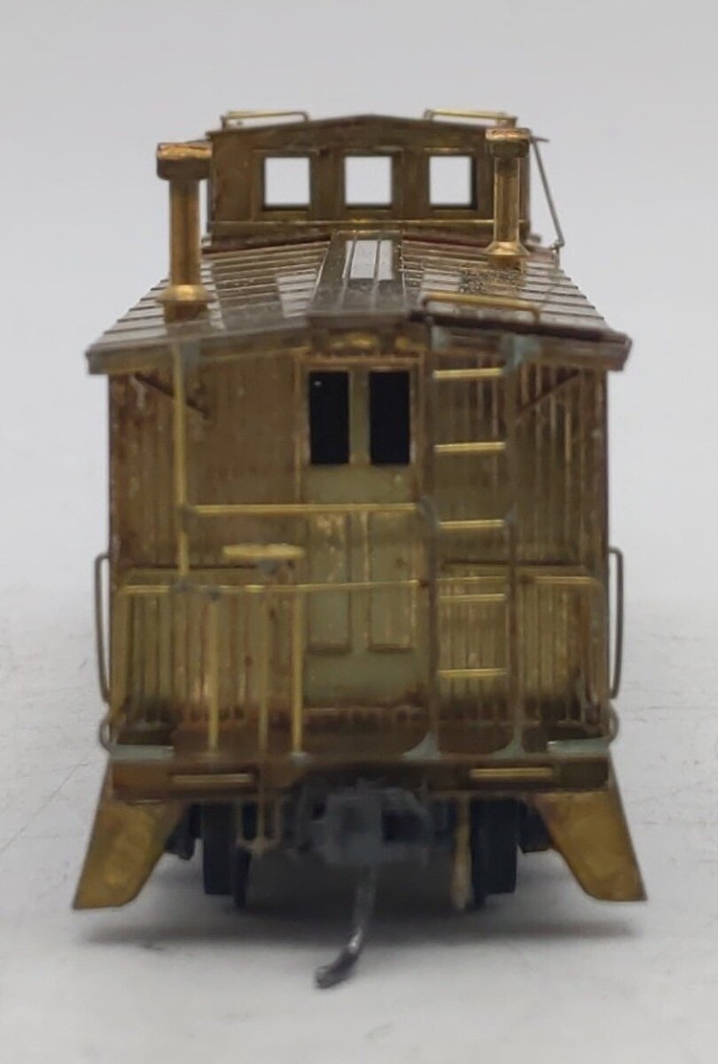 Hallmark Models HO Scale Brass Cotton Belt 2300 Class Caboose - Unpainted EX/Box