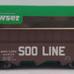 Bowser 60219 HO SOO Line 70 Ton Wood Chip Hopper Car #68535 w/ Ribbed Extension EX/Box