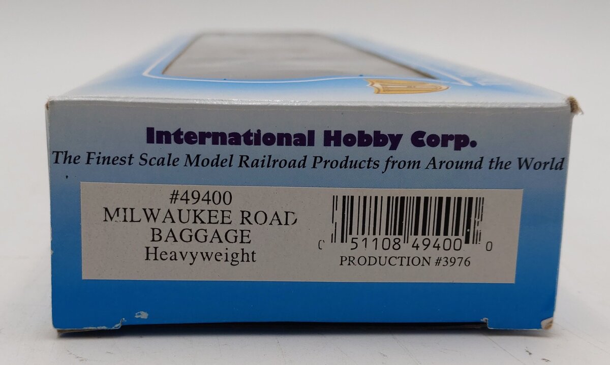IHC 49400 HO Scale Milwaukee Road Heavyweight Baggage LN/Box