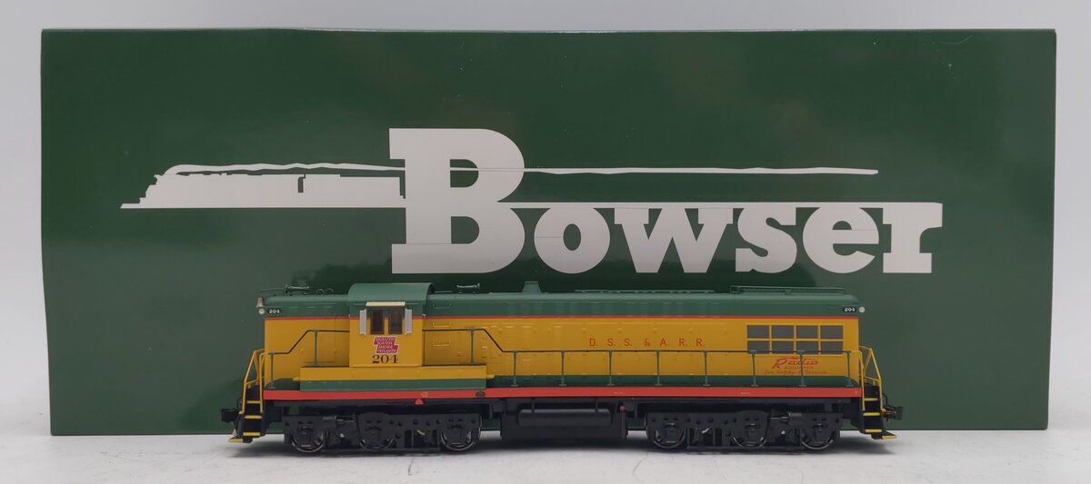 Bowser 25086 HO DSSA AS-16 Diesel Locomotive with DCC/Sound #204 NIB