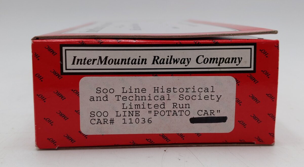 InterMountain HO Scale SOO Line "Potato Car" Car #11036 LN/Box