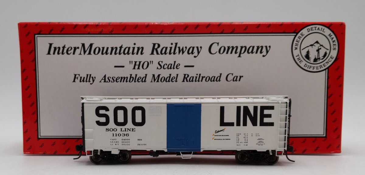 InterMountain HO Scale SOO Line "Potato Car" Car #11036 LN/Box