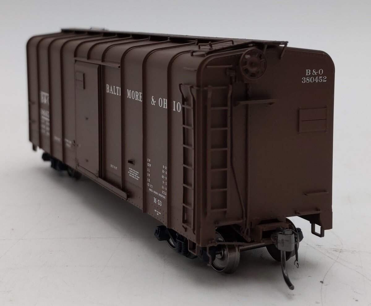 ExactRail eps-90053-4 HO Scale Baltimore & Ohio M-53 Wagon Top Box Car #380452 LN/Box