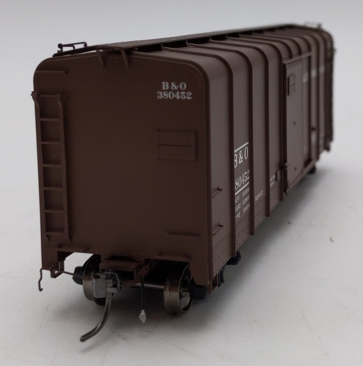 ExactRail eps-90053-4 HO Scale Baltimore & Ohio M-53 Wagon Top Box Car #380452 LN/Box