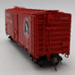 InterMountain 46005 HO 40' 12 Panel Box, GN/Vermillion EX/Box