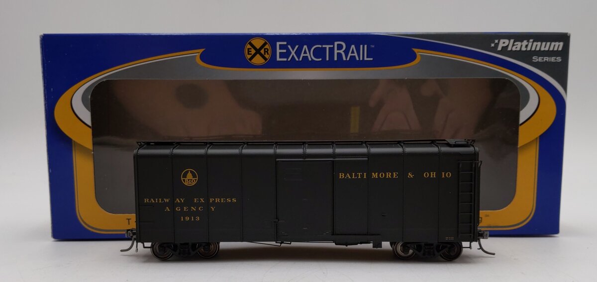 ExactRail EPS-90055-8 HO B&O M-53 Wagontop Box Car #1913 LN/Box