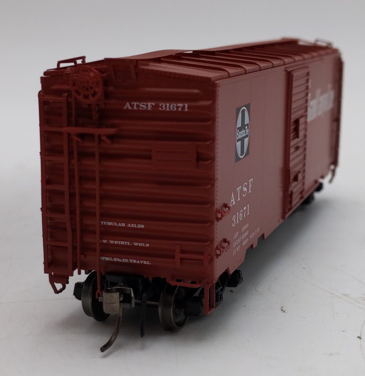 InterMountain 45430-02 HO Scale 40' PS-1 Single Door Boxcar ATSF GCL #31671 LN/Box