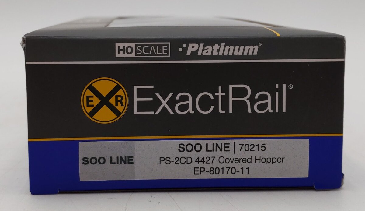 ExactRail EP-80170-11 HO Scale SOO Line 70215 PS-2CD 4427 Covered Hopper #70215 LN/Box