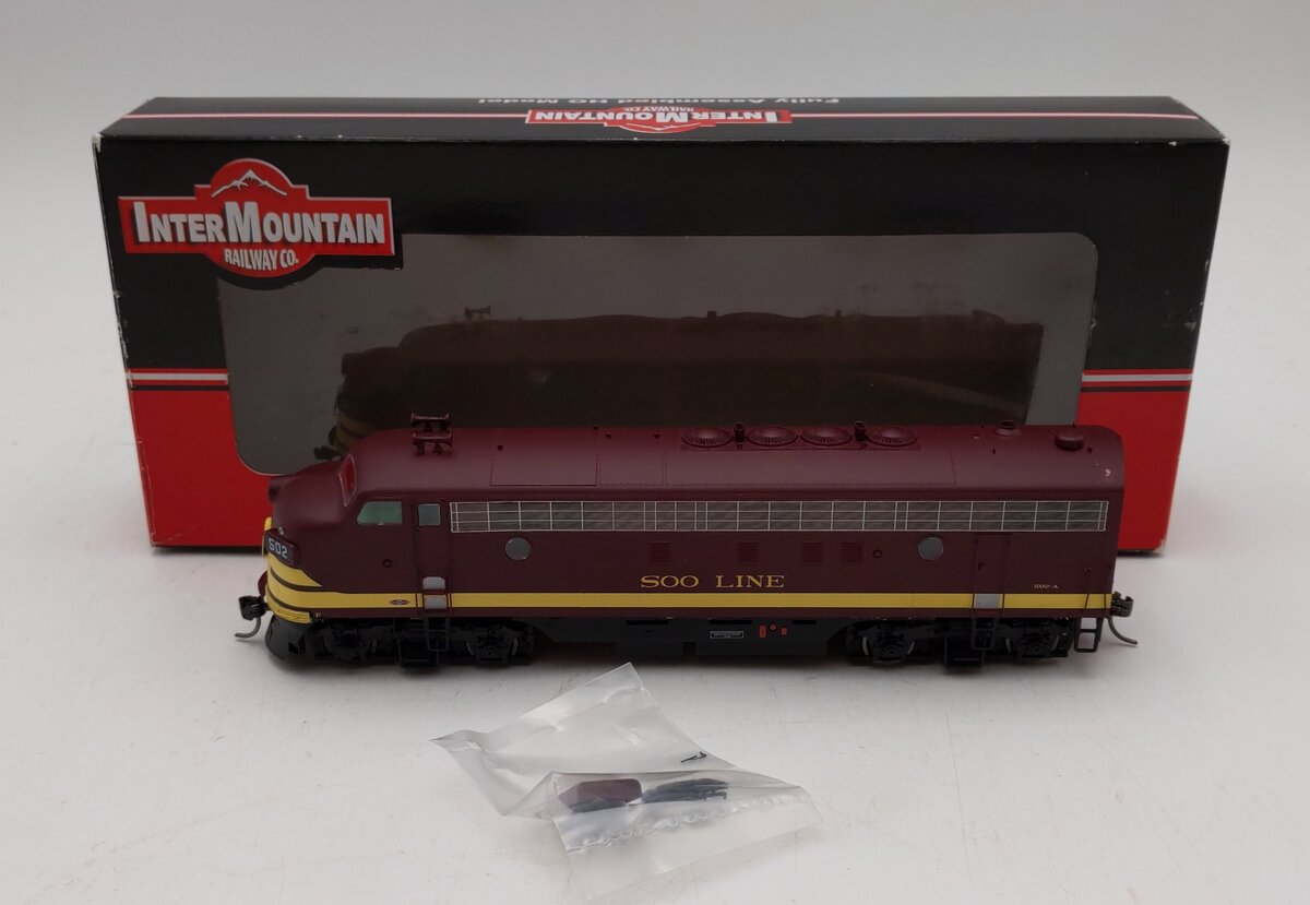InterMountain 49946S-07 HO Scale Soo Line FP7A Locomotive w/ Sound EX/Box