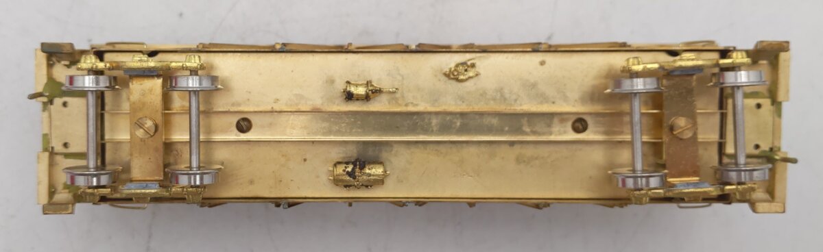 West Side Model Co. HO BRASS Western Pacific Outside Braced Caboose - Unpainted EX/Box