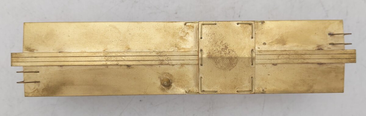West Side Model Co. HO BRASS Western Pacific Outside Braced Caboose - Unpainted EX/Box