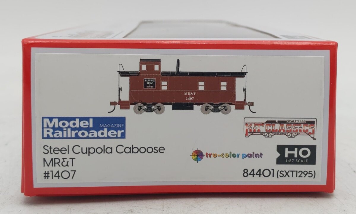 Scale Trains SXT1295 HO MR&T Steel Cupola Caboose #1407 Kit NIB