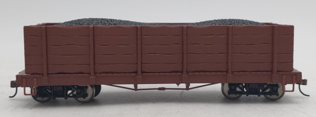 Bachmann 27899 On30 Painted & Unlettered High Side Gondola w/Load (brown) NIB